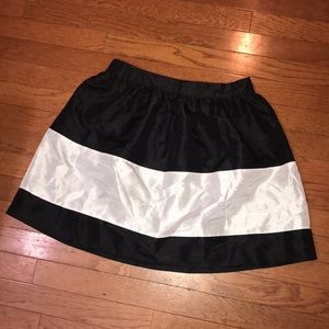 Black and White Skirt